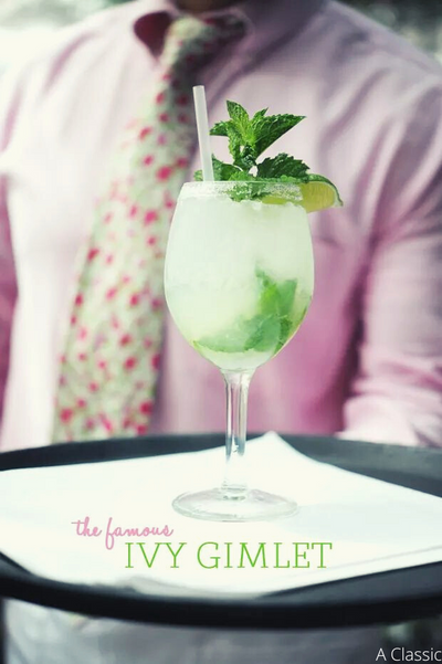 The Ivy Gimlet, How to Make it